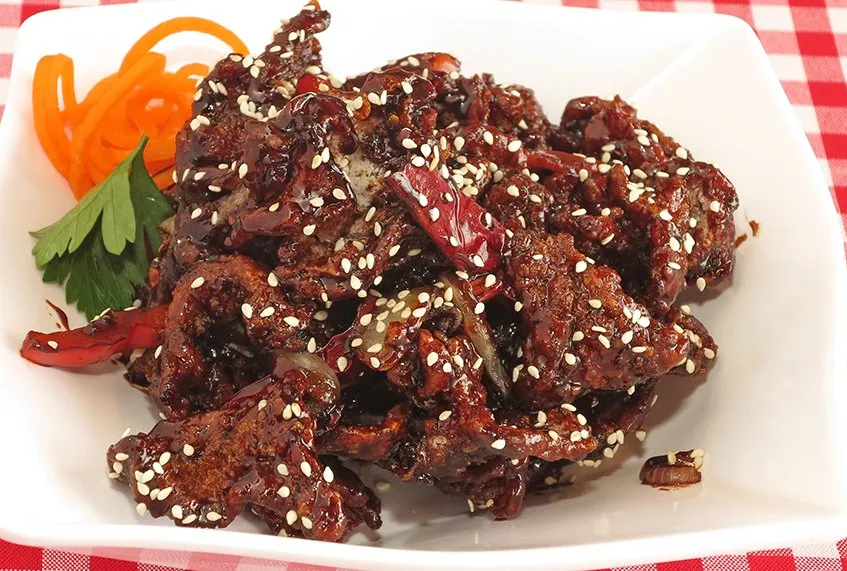 Hakka Spice Chinese Restaurant - Crispy Sesame Beef